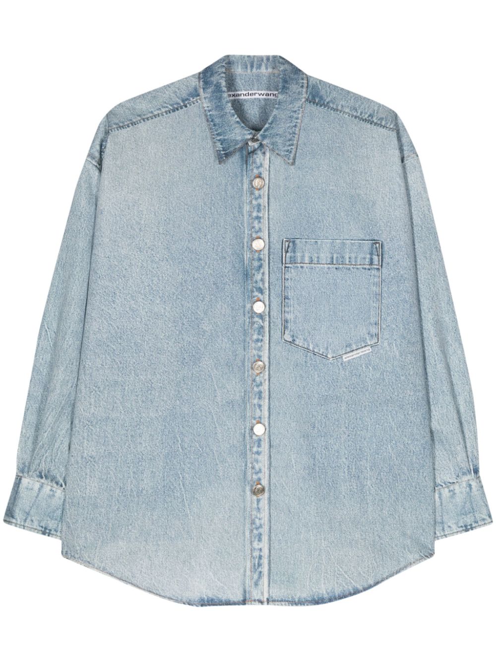 Alexander Wang  long-sleeve printed shirt