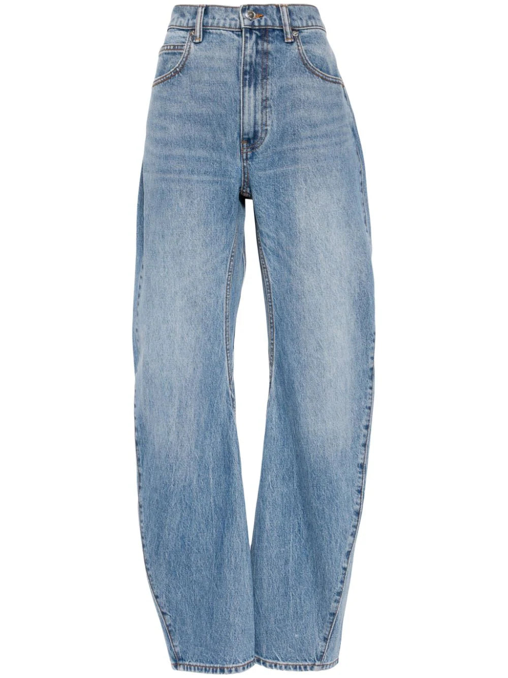 Alexander Wang  twisted straight-leg jeans