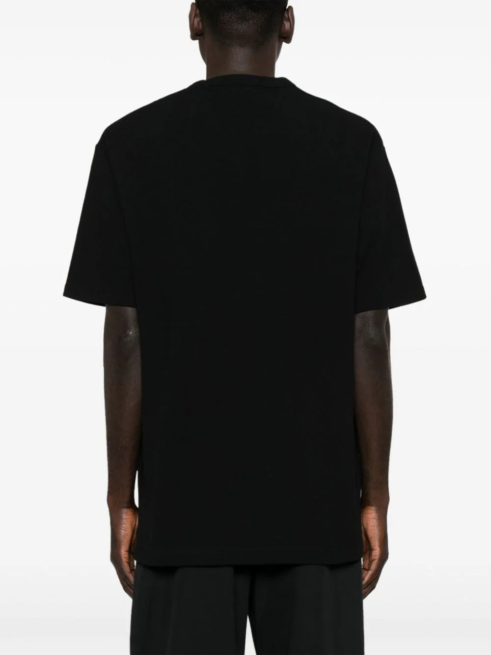 Y-3 logo-rubberised cotton T-shirt