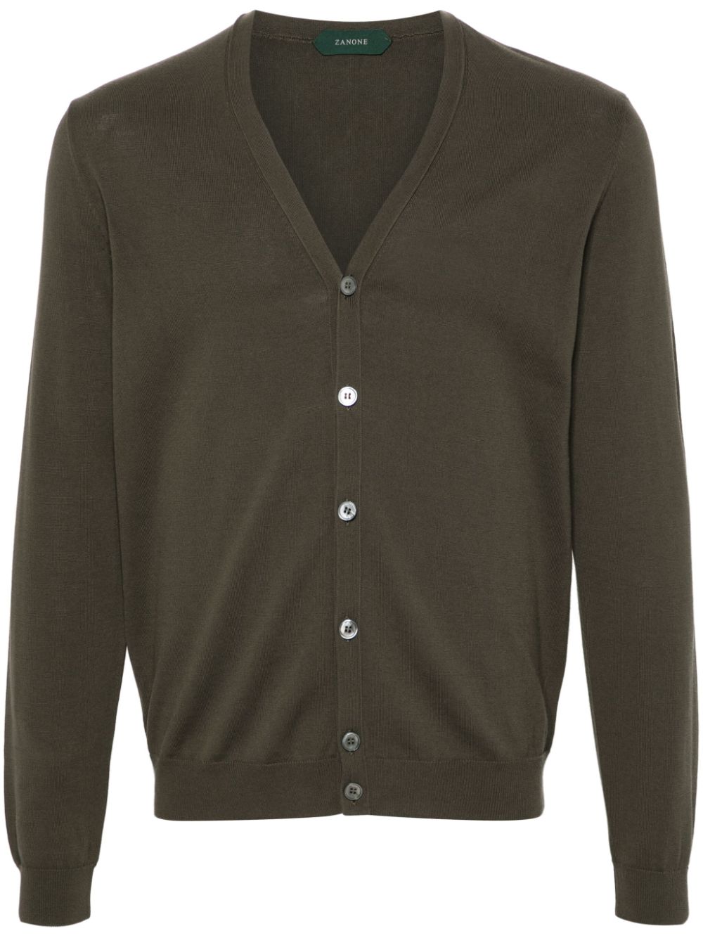Zanone  button-up cotton cardigan