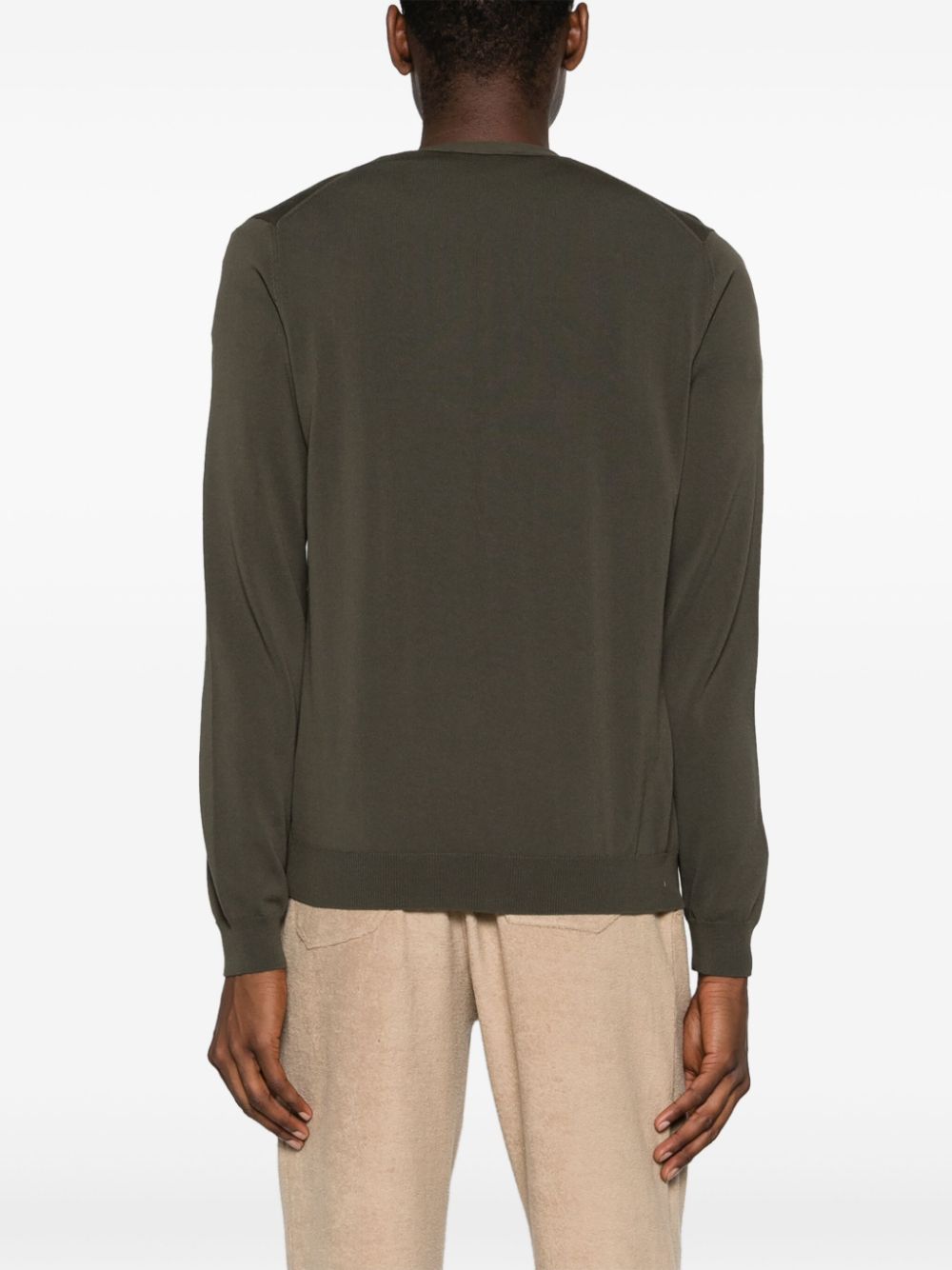 Zanone  button-up cotton cardigan