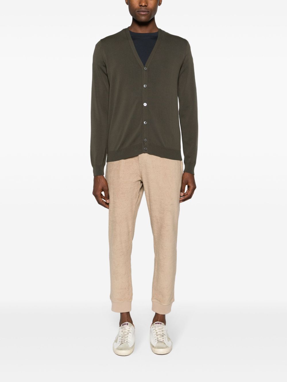 Zanone  button-up cotton cardigan