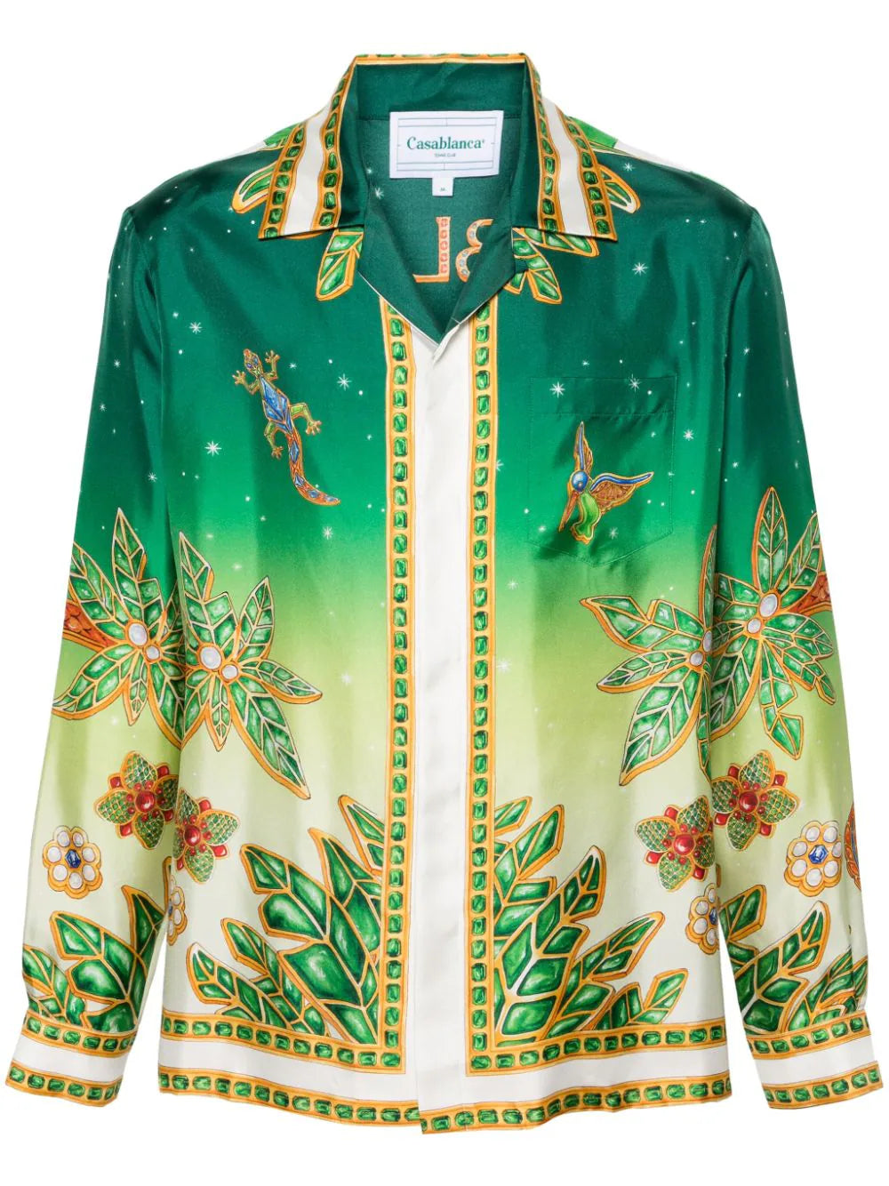 Casablanca  Joyaux D'Afrique silk shirt