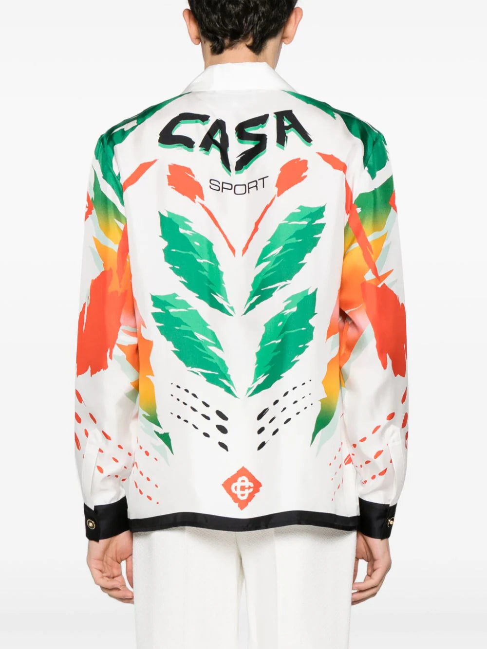 Casablanca  Casa Moto silk shirt