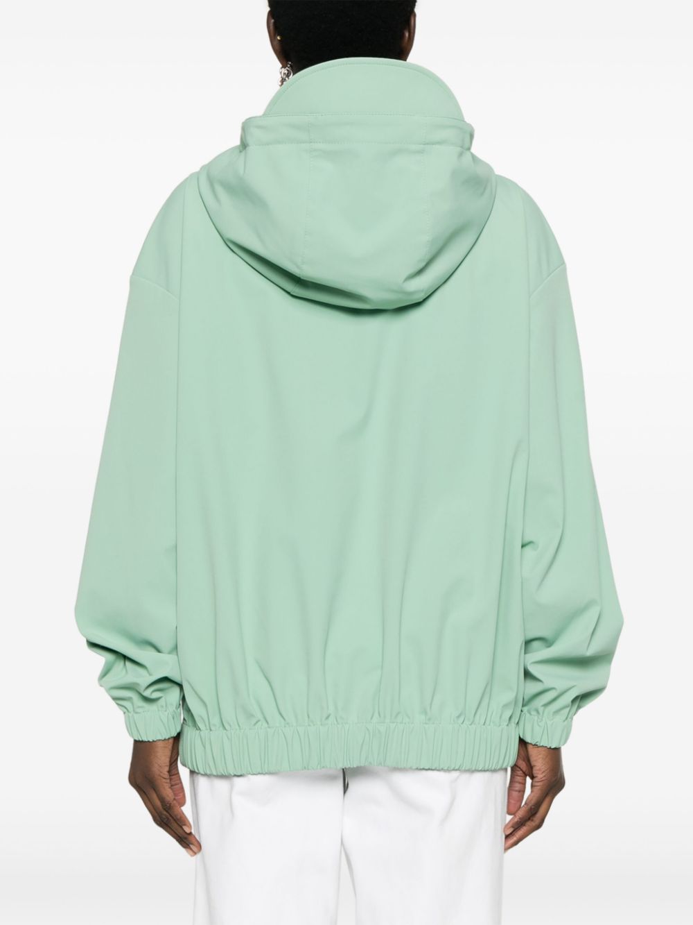 BOSS hooded water-repellent jacket