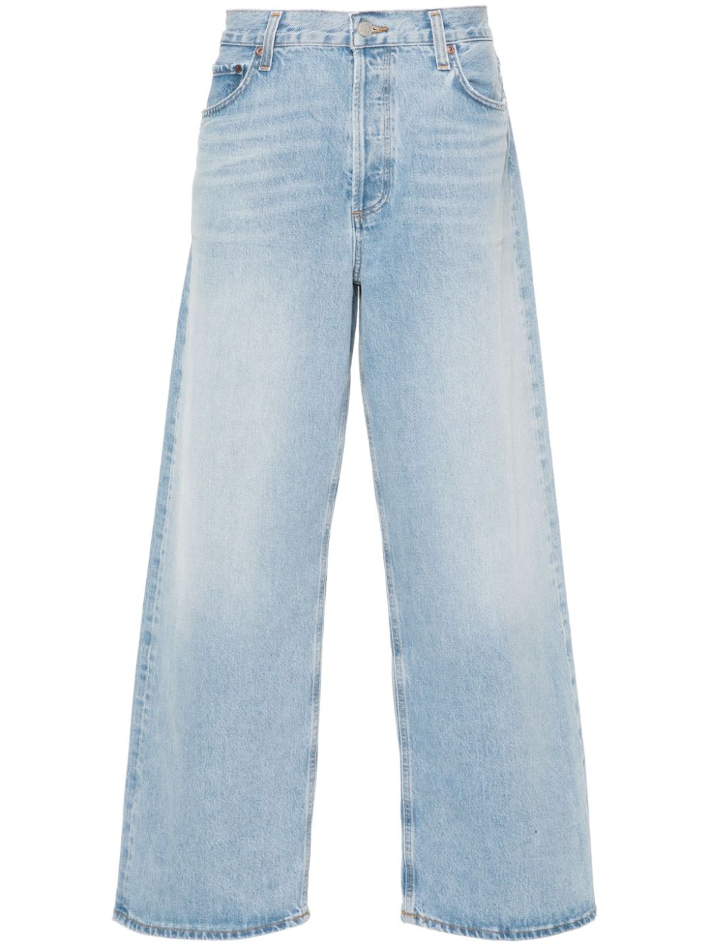 AGOLDE  mid-rise straight-leg jeans