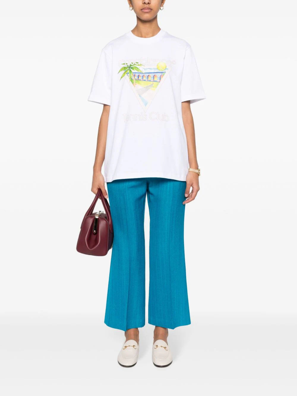Casablanca  Tennis Club Icon T-shirt