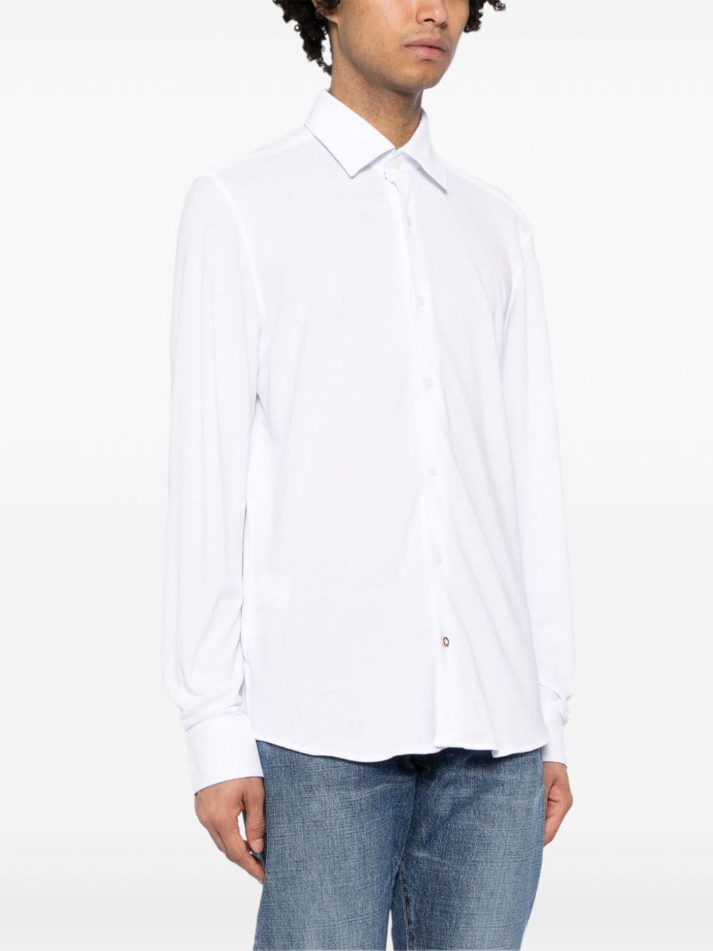 BOSS  plain cotton shirt