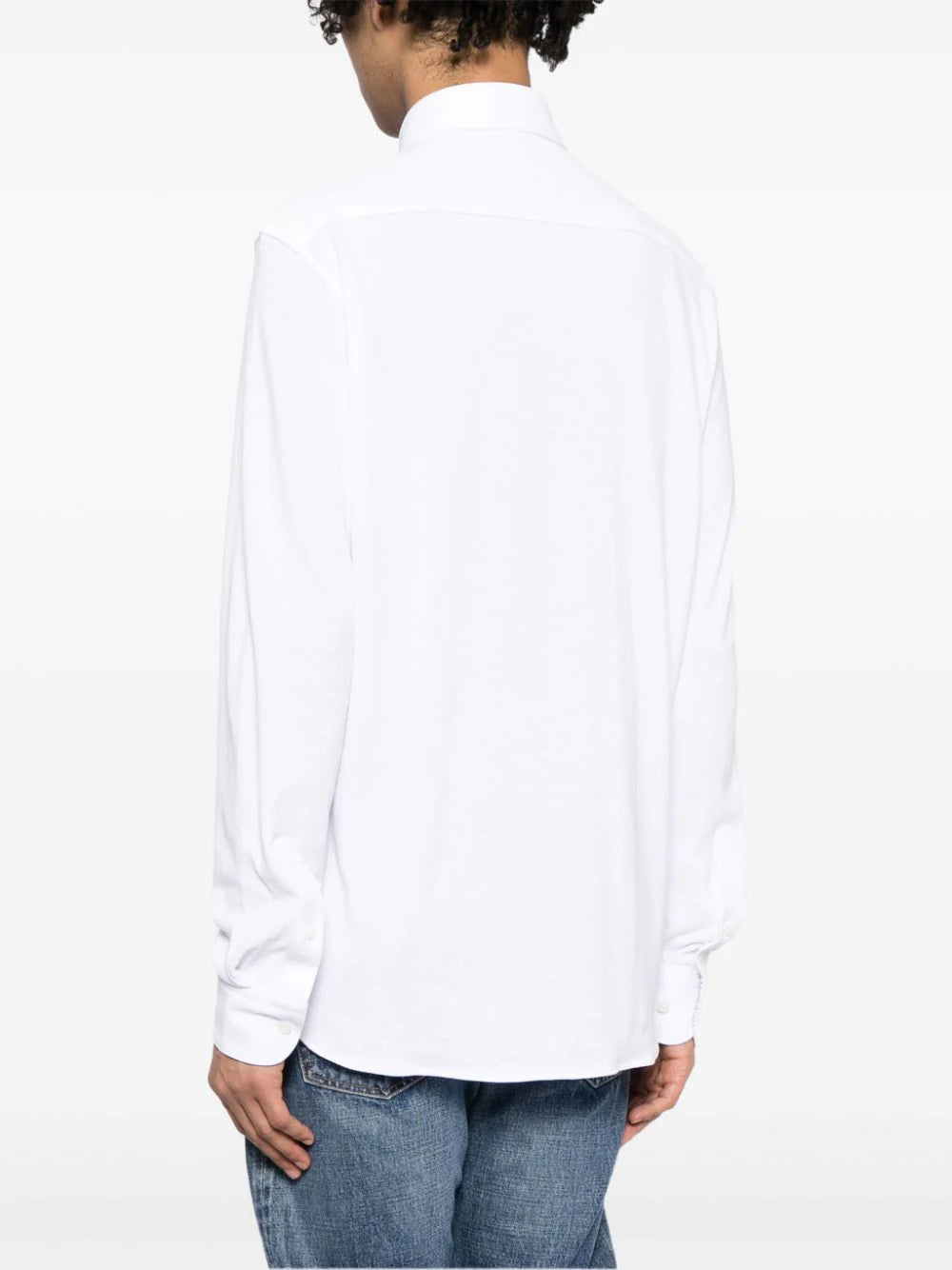 BOSS  plain cotton shirt