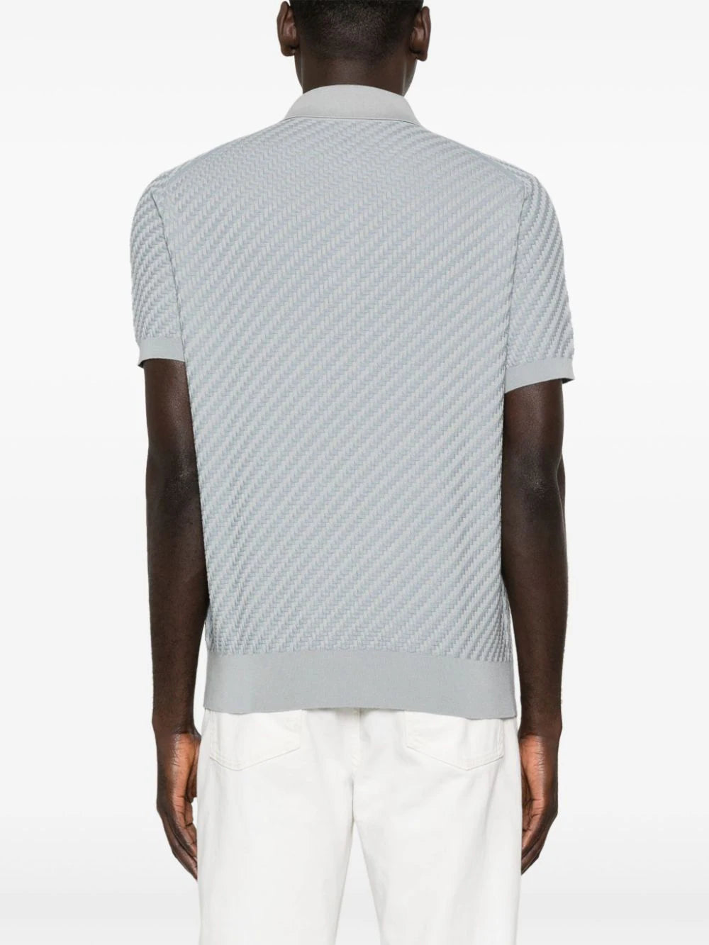 Brioni  short-sleeves interlock polo shirt