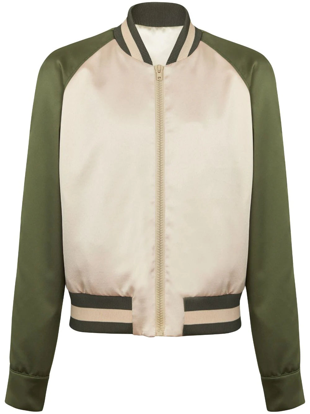 Balmain  Paris logo-embroidered bomber jacket