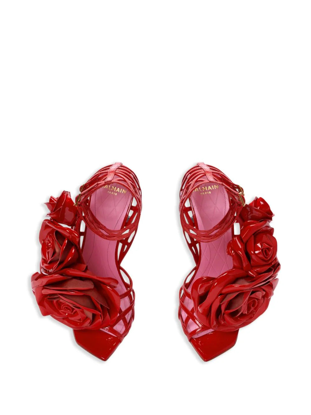 Balmain  Eden 95mm leather sandals