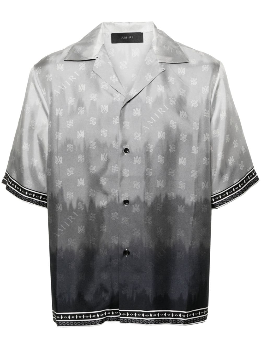 AMIRI  bandana-print silk shirt