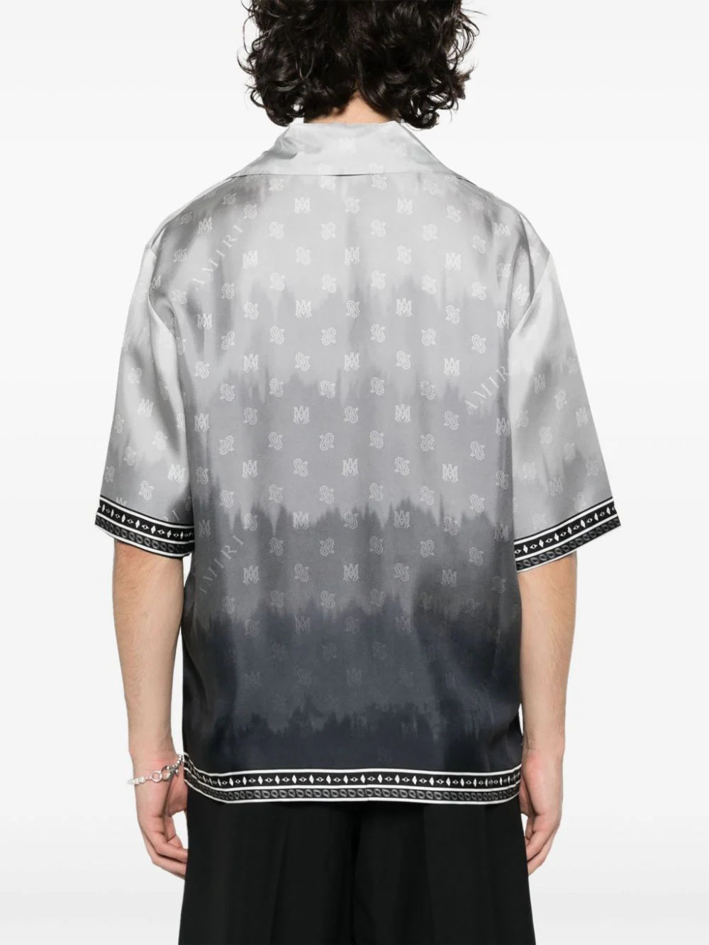 AMIRI  bandana-print silk shirt