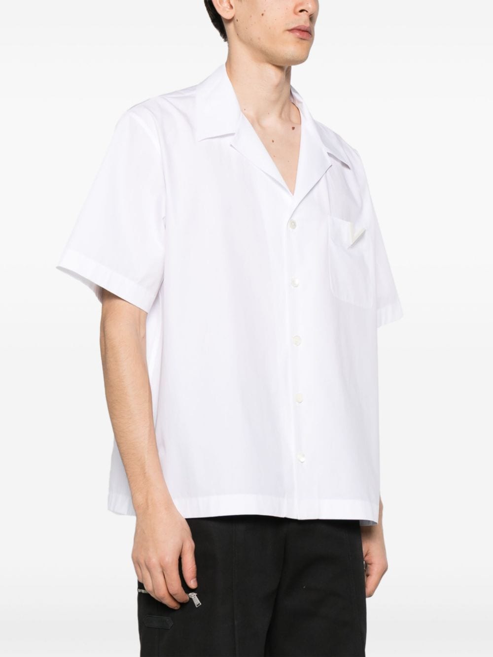 Valentino Garavani V-logo cotton shirt