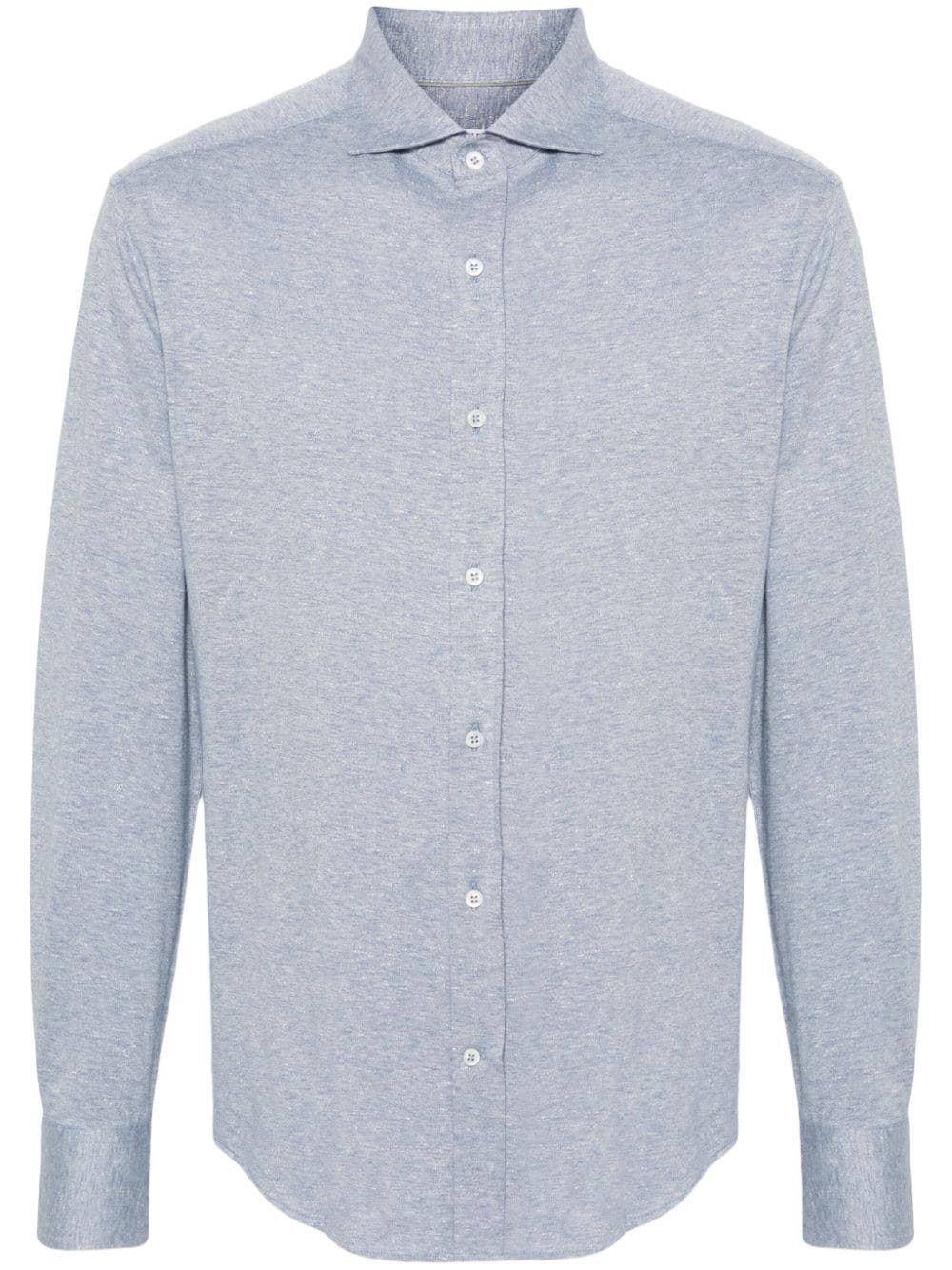 Brunello Cucinelli  mélange ribbed shirt