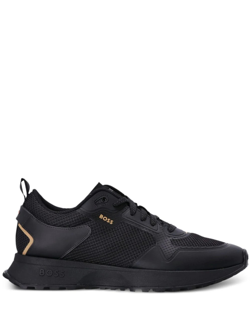 BOSS  mesh-embellished low-top sneakers