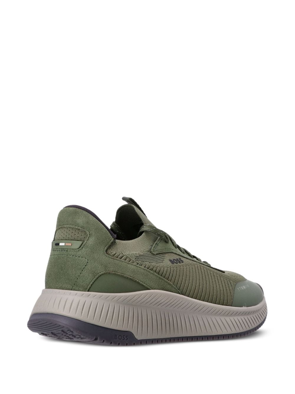 BOSS knitted low-top sneakers