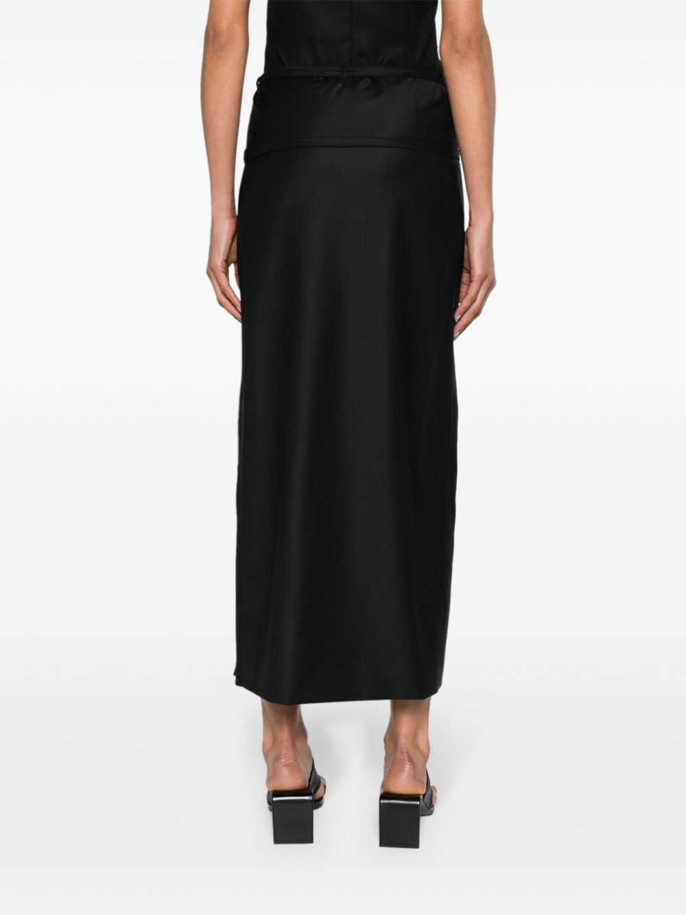 Aya Muse  Kura side-slit pencil skirt