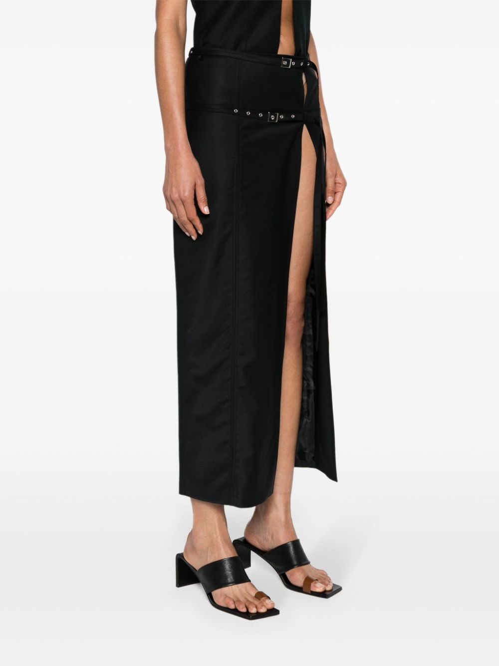 Aya Muse  Kura side-slit pencil skirt