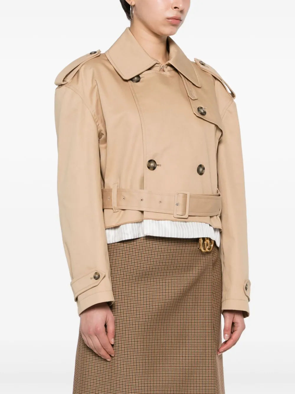 A.P.C. layered trench coat