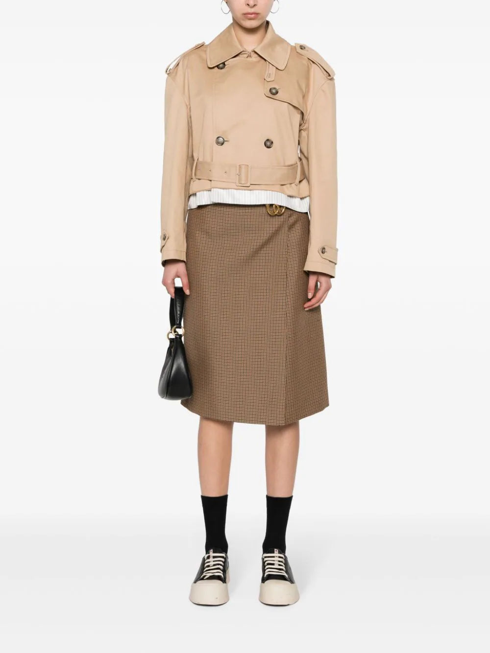 A.P.C. layered trench coat