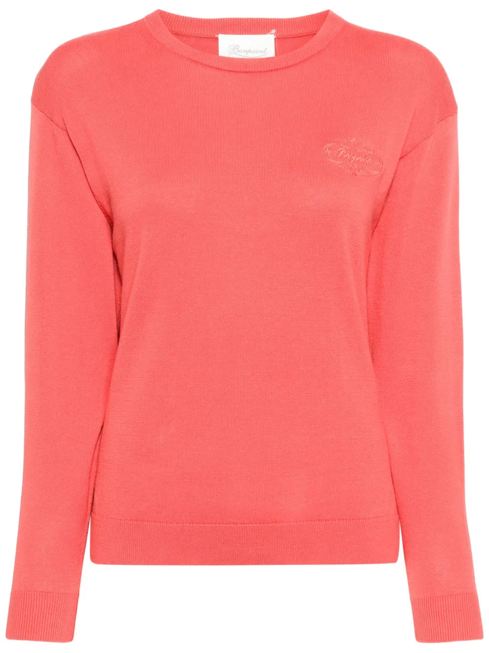 Bonpoint  logo-embroidered sweatshirt