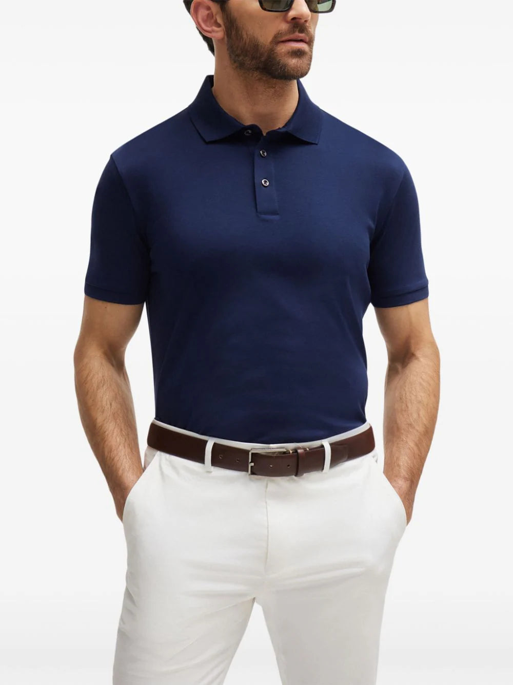 BOSS  short-sleeve cotton polo shirt