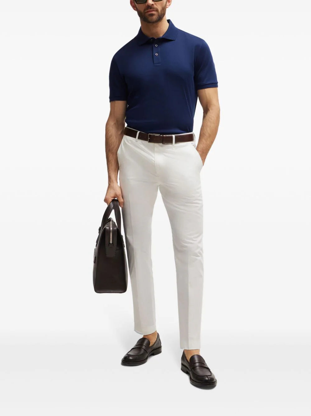 BOSS  short-sleeve cotton polo shirt