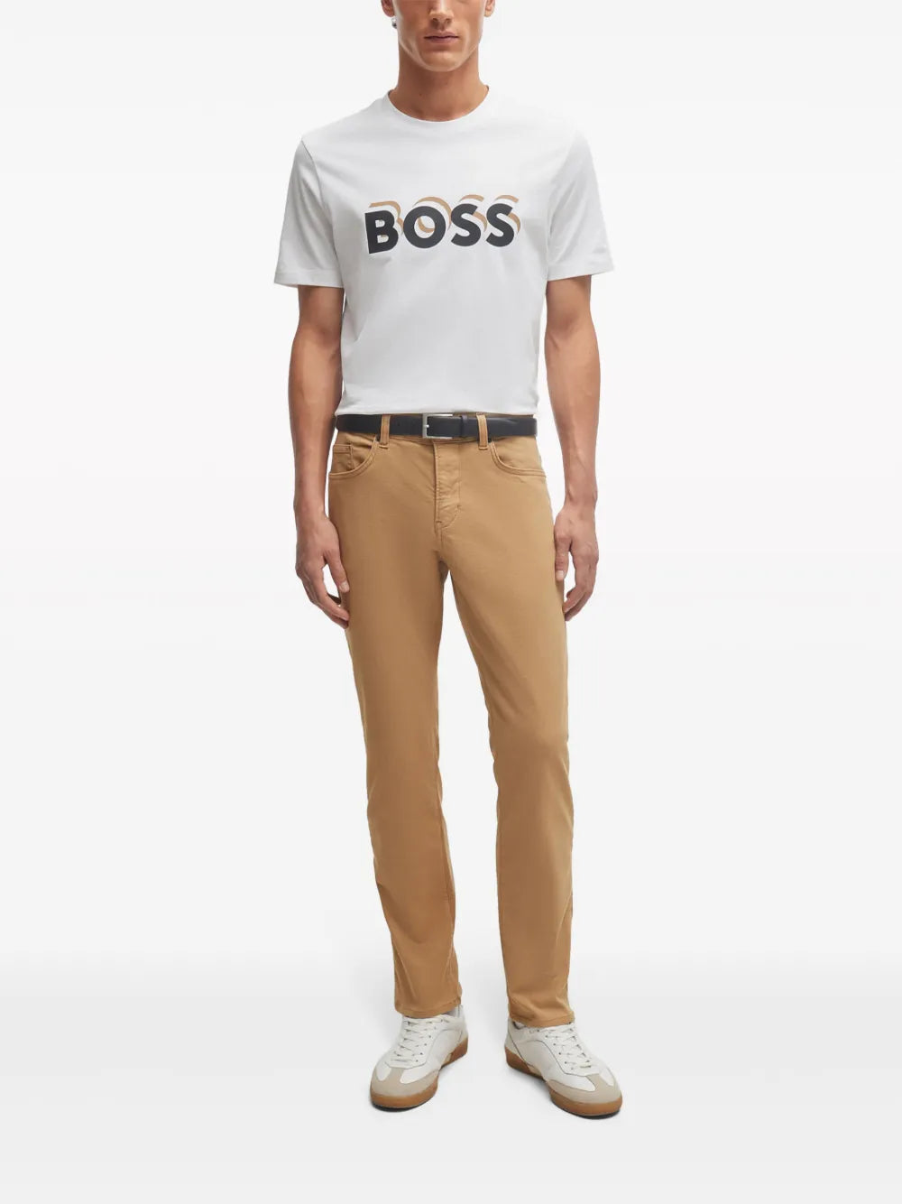 BOSS skinny-fit cotton-blend jeans
