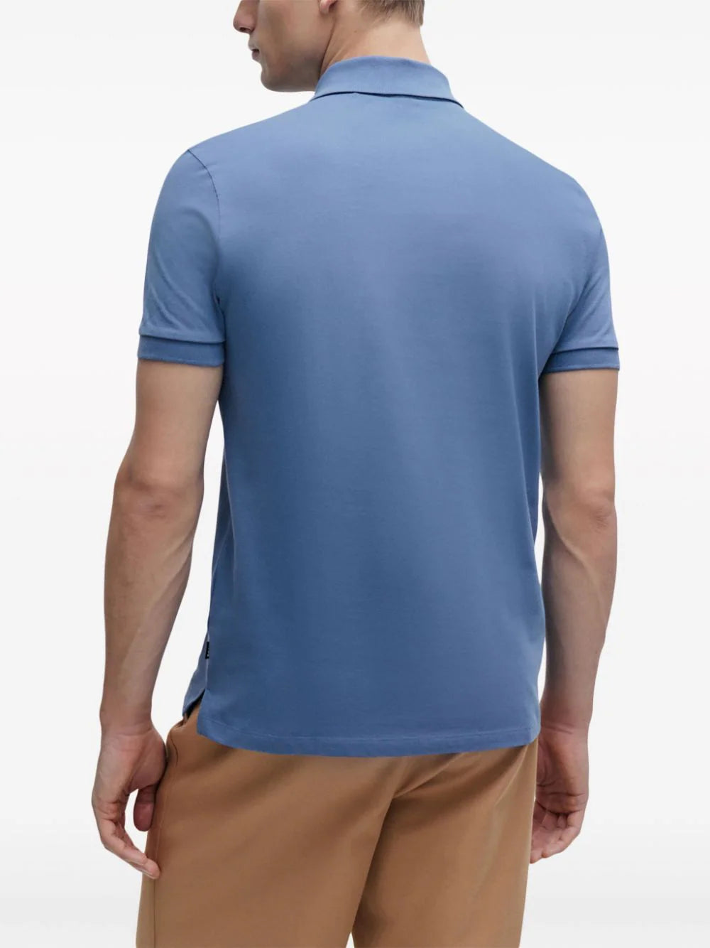 BOSS  logo-appliqué polo shirt