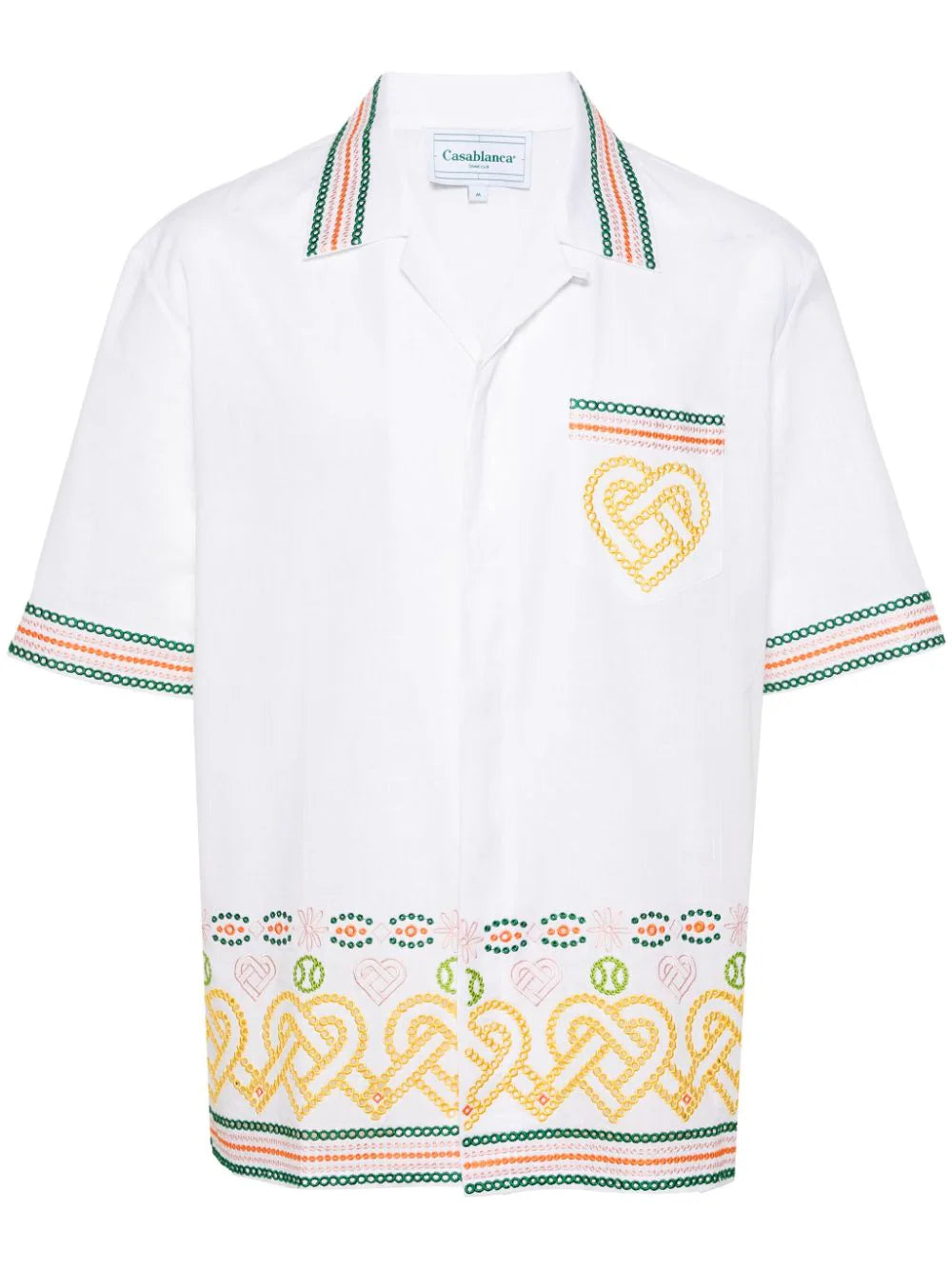 Casablanca  Gradient Heat broderie-anglaise shirt