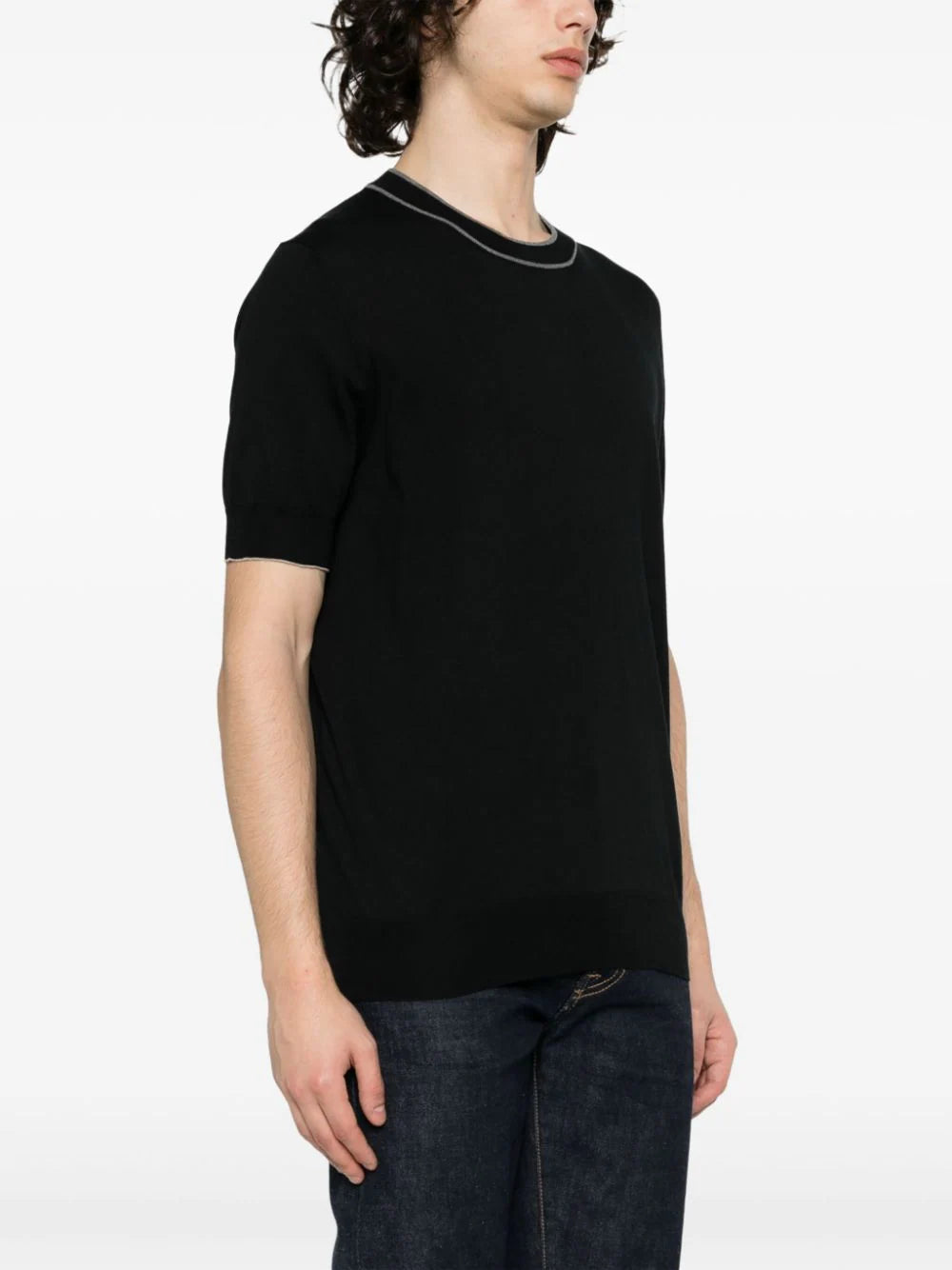 Brunello Cucinelli  fine-knit T-shirt
