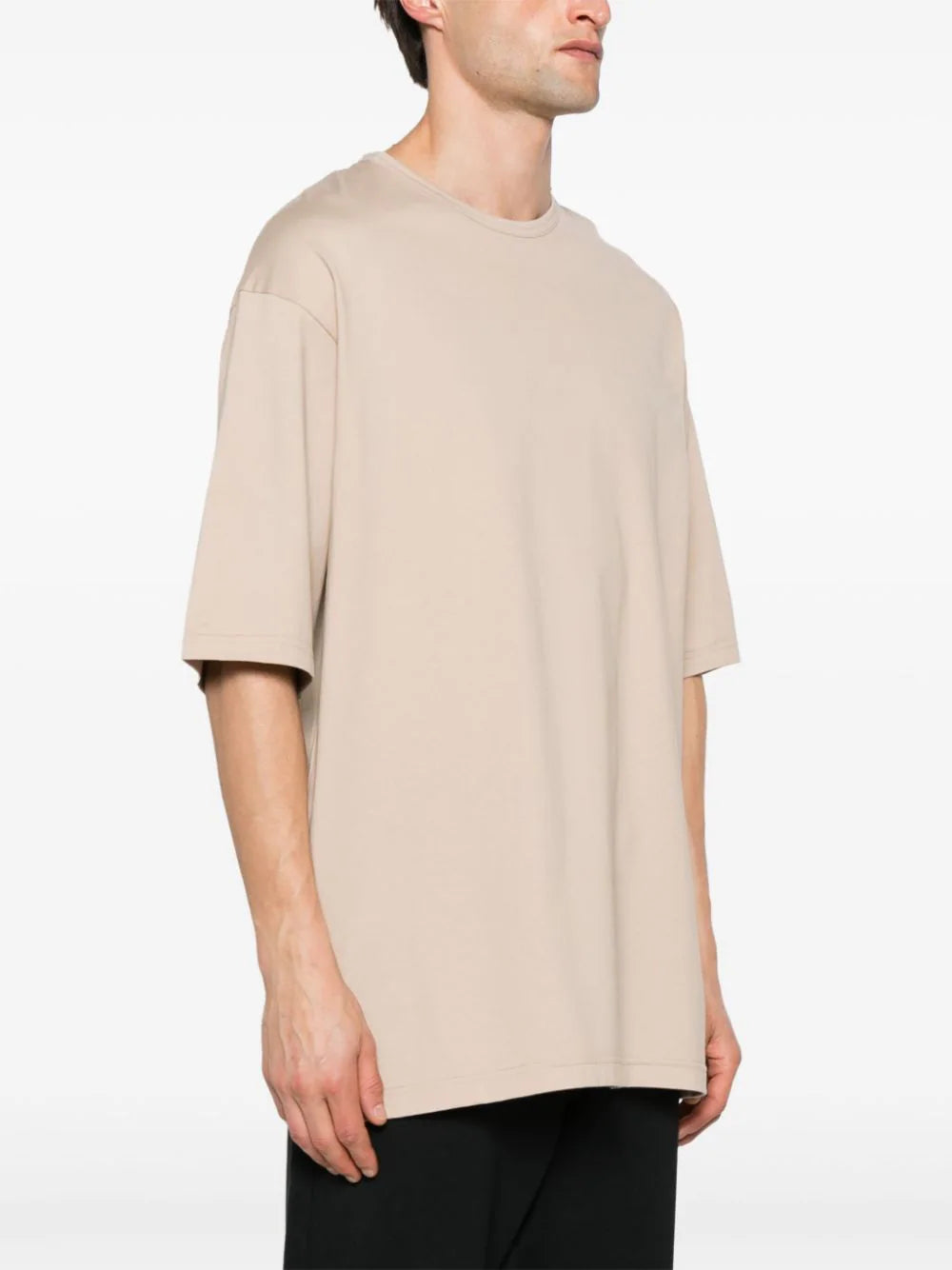 Y-3  logo-appliqué cotton T-shirt