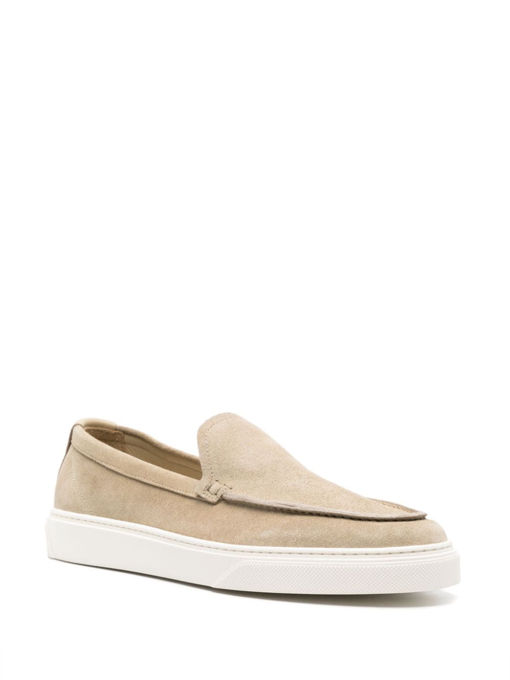 Woolrich logo-embossed suede loafers - Image 2