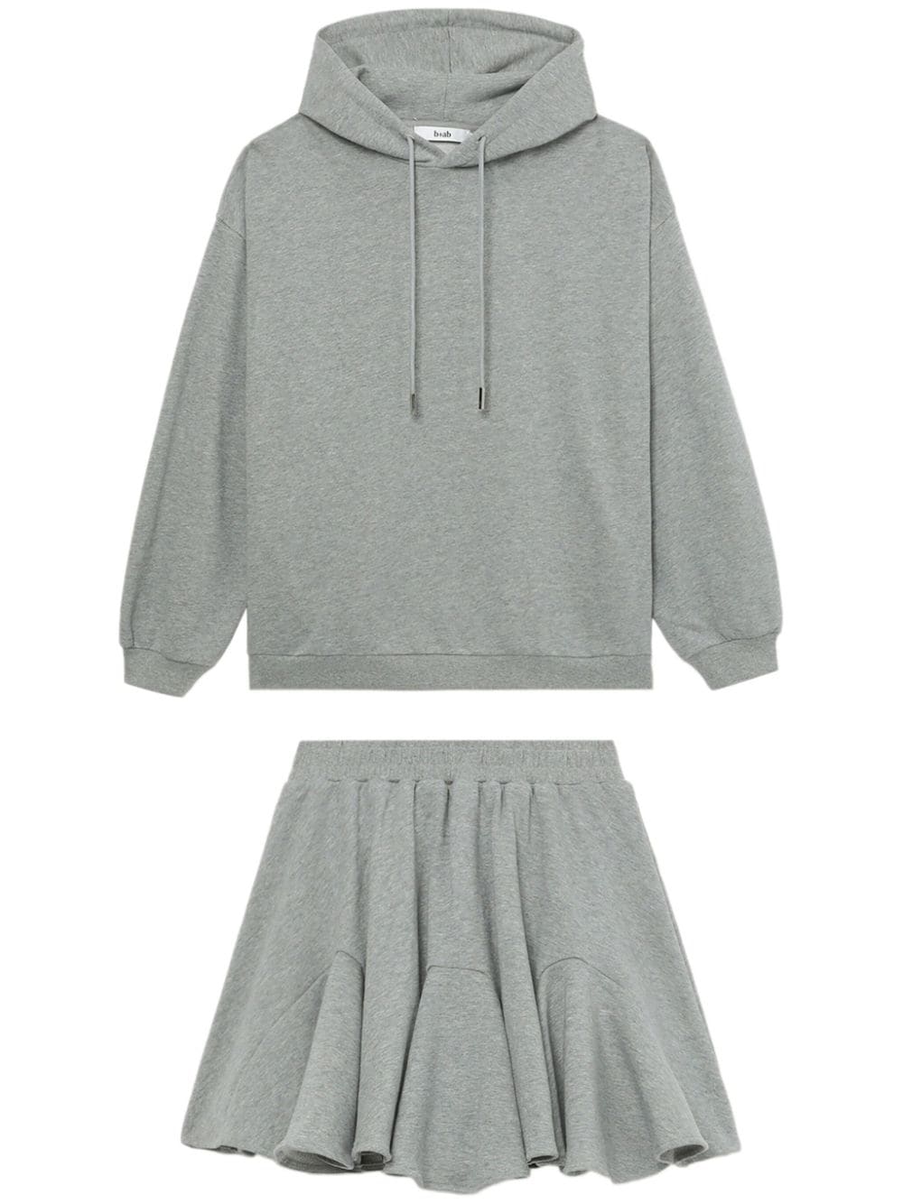 b+ab  hoodie and skirt set