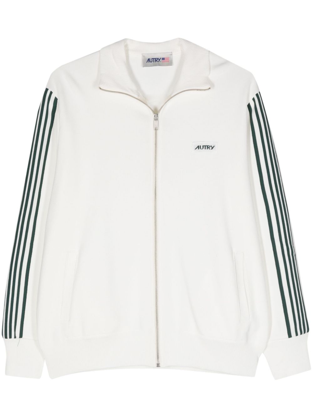 Autry  embroidered-logo zipped sweatshirt