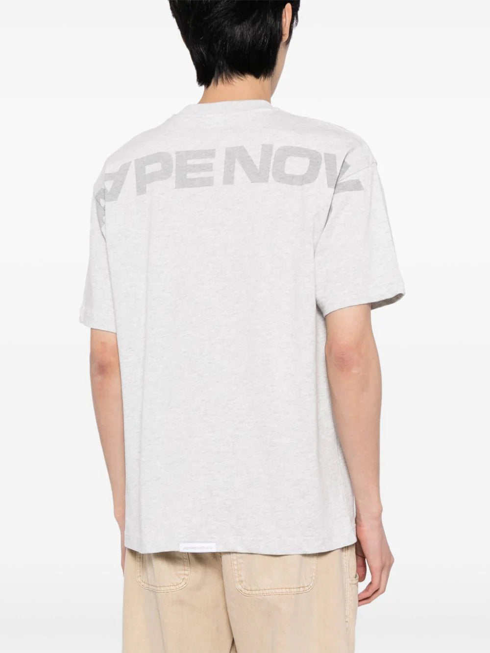 AAPE BY *A BATHING APE®  logo-appliqué cotton T-shirt