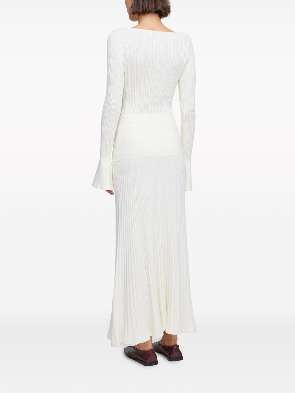 Anna Quan  Amber ribbed-knit maxi skirt