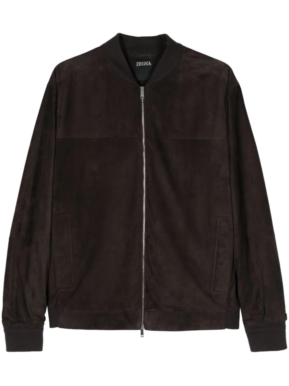 Zegna  suede bomber jacket
