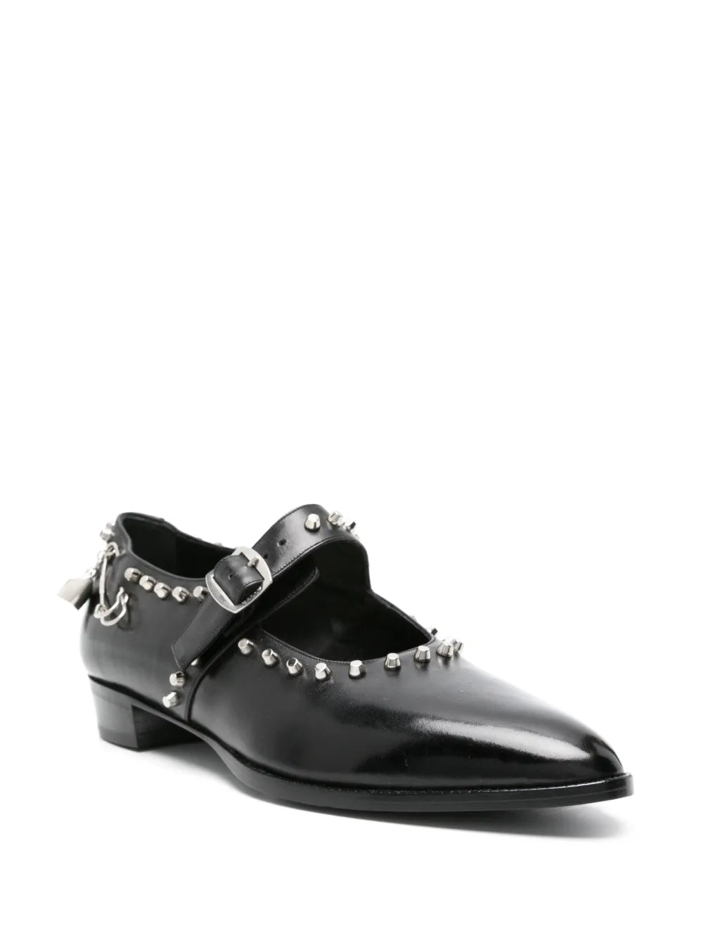 Bally  Gerwin studded leather loafers