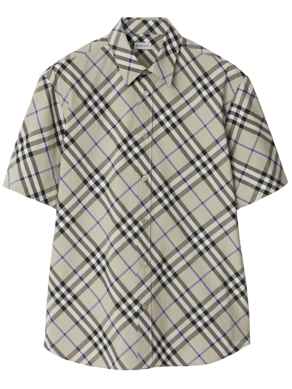 Burberry Nova Check-jacquard shirt