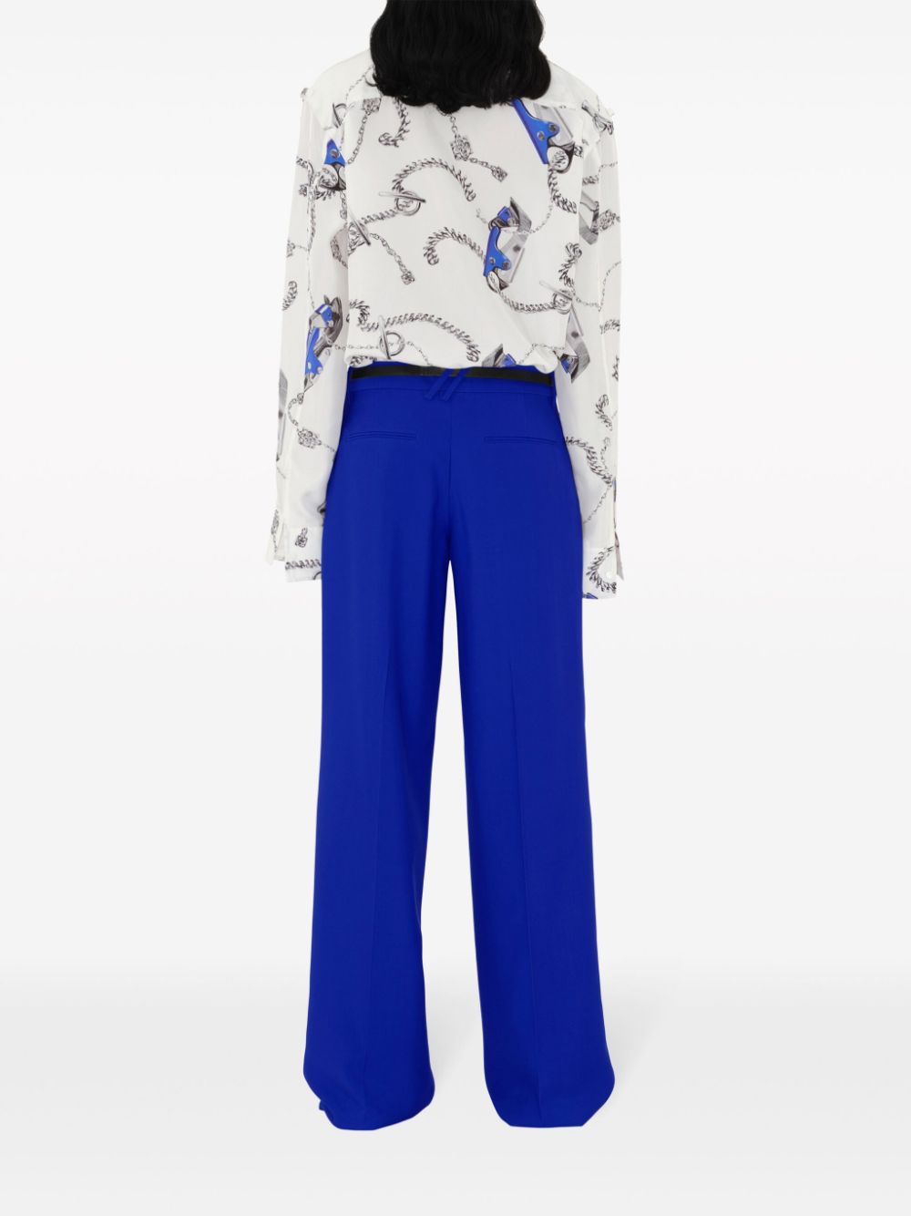 Burberry wool tailored trousers - Image 4
