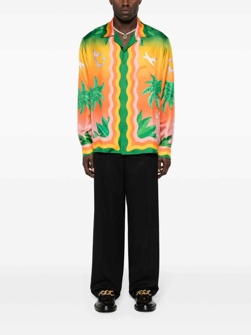 Casablanca Tennis Club En Fleur shirt
