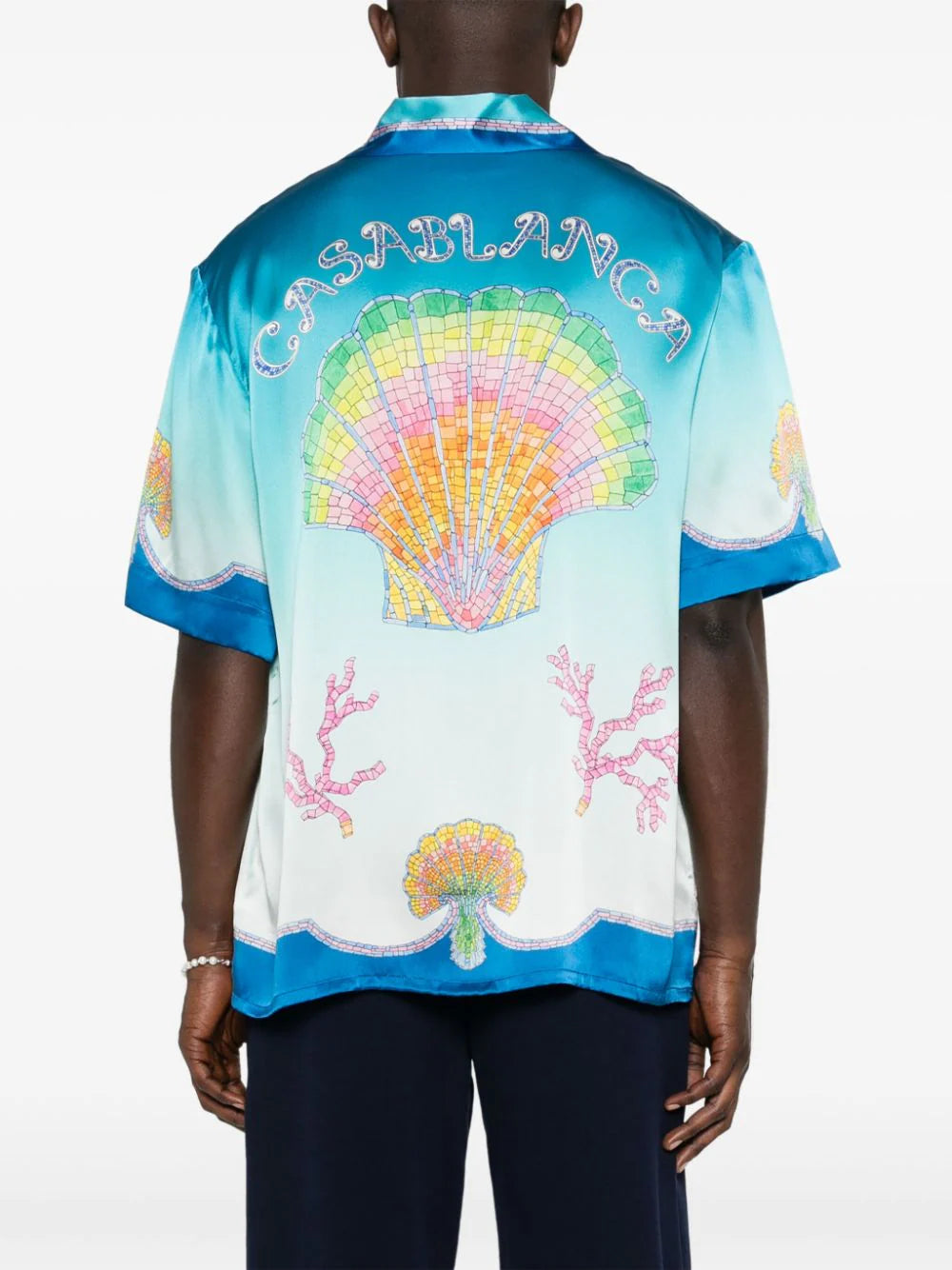 Casablanca  Coquillage Coloré silk shirt