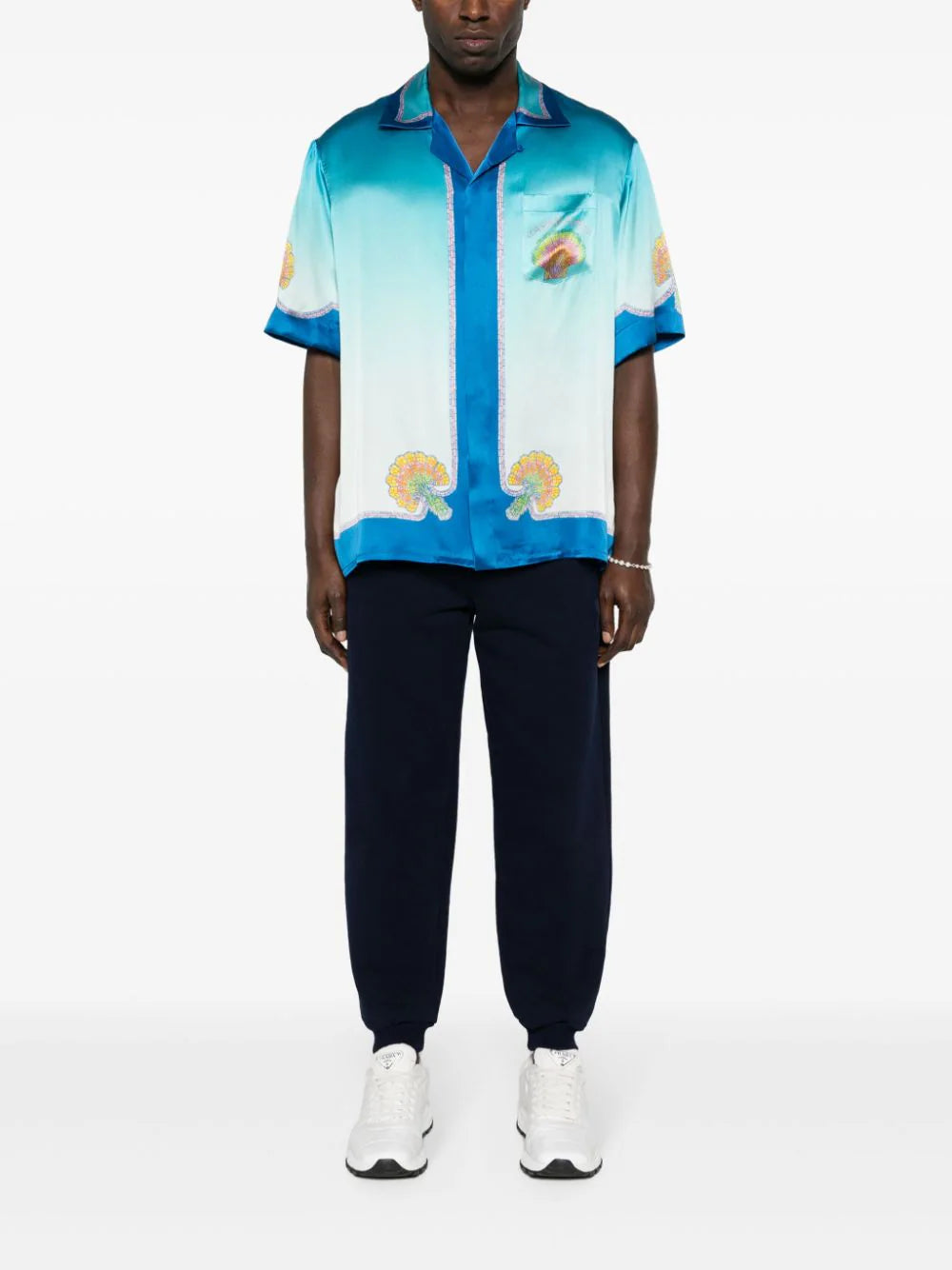 Casablanca  Coquillage Coloré silk shirt