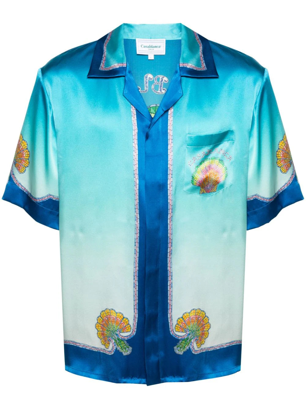 Casablanca  Coquillage Coloré silk shirt