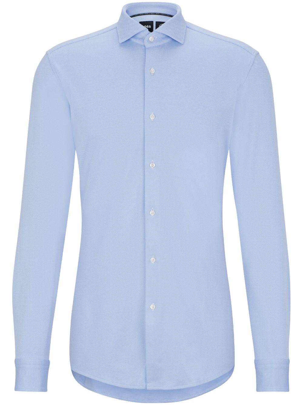BOSS button-up jersey shirt