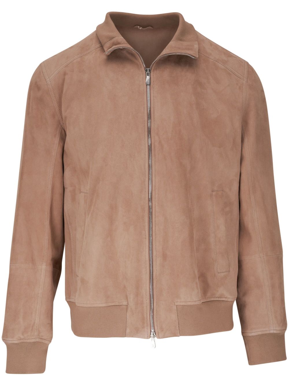 Brunello Cucinelli  suede bomber jacket