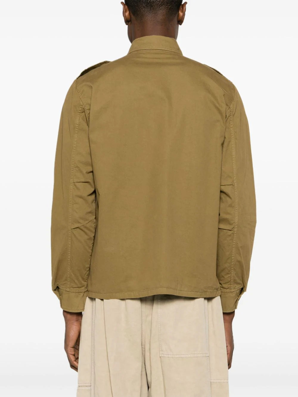 ASPESI  epaulettes-detailed cotton shirt